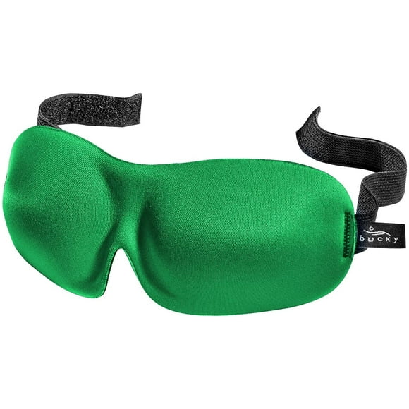 ZMLEVE Women's 40 Blinks No Pressure Eye Mask for Travel & Sleep, Green, One Size