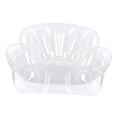 thumbnail image 3 of Funda transparente para puf de peluche, almacenamiento de juguetes de peluche de PVC, puf de almacenamiento para peluches. M, 3 of 8