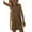 Khaki, variant on Innerwin Long Pants Bohemian Ladies Jumpsuits Beach Wide Leg Casual Romper Sea ​​blue XL