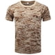 thumbnail image 4 of Camisetas deportivas al aire libre para mujer, camisetas de manga corta con cuello redondo de secado rápido de camuflaje 3D, camiseta de camuflaje militar para senderismo y caza, 4 of 4