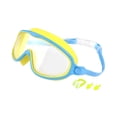 thumbnail image 4 of Gafas de natación para niños, ajustables, a prueba de fugas, cómodas, con visión amplia y antivaho, para piscina, esnórquel para niños y niñas. Amarillo y azul, 4 of 8