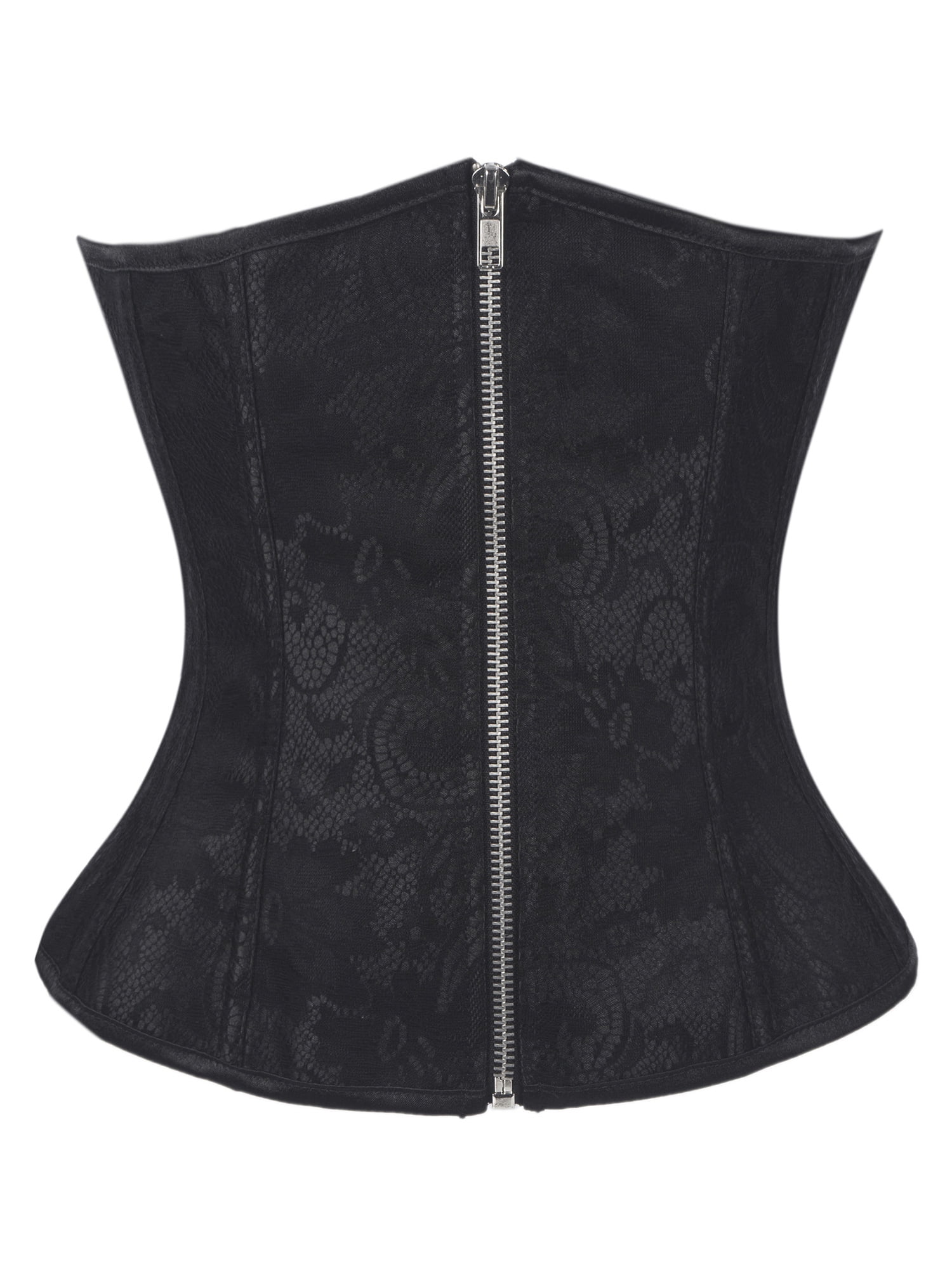 Lelinta Women Vintage Jacquard Underbust Corset Lingerie Waist