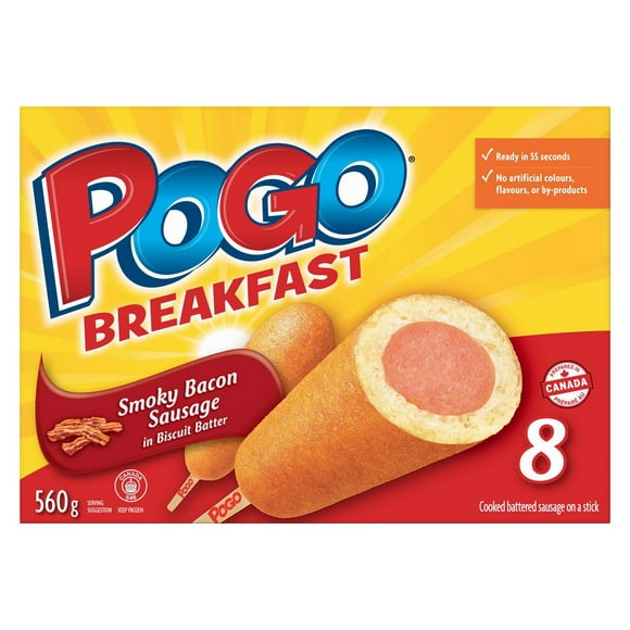 POGO® Breakfast Smokey Bacon Sausage, 560 g