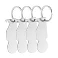 thumbnail image 2 of Esquirla Key Buckle Trolley Tokens Handcart Metal Shopping Cart Tokens Trolley Tokens B, 2 of 7