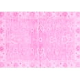 thumbnail image 1 of Ahgly Company Indoor Rectangle Abstract Pink Modern Area Rugs, 8' x 12', 1 of 4