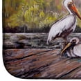 thumbnail image 4 of Carolines Treasures MW2142DDM 21 x 14 in. Three Pelicans on a Pier Dish Drying Mat, 4 of 5
