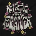 thumbnail image 2 of Christian Not Perfect Just Forgiven Women Plus Size Long Sleeve Graphic Tee Brisco Brands 3X, 2 of 5