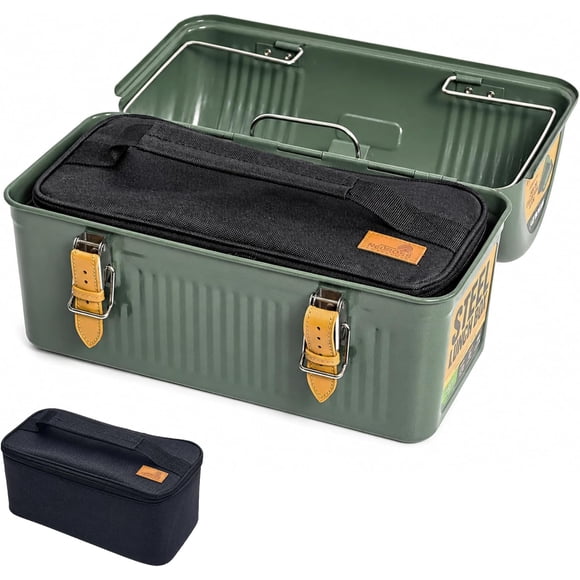 Insulated Liner for Stanley Classic Lunch Box 10QT, 3-Layer Thermal Insert with Handle, Wide-Open Design, Leakproof Interior, 12 x 5.3 x 4.9 in