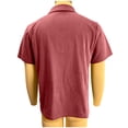 thumbnail image 5 of Ceisia Men's Regular Straight Short Sleeve Polo Shirt Ribbed Texture Cotton Blend Spring Summer Shirt Gift, 5 of 7