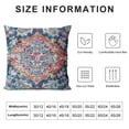 thumbnail image 5 of Creowell  Antique Turkish Hereke Rug Print Boho Throw Pillow Cover Double Sided Decorative Soft Throw Pillow Case Cushion Case for Home Decor Living Room Bed Couch Car,Multi-Size, 5 of 5