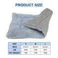 thumbnail image 2 of Visland Ultra Soft Pet(Dog/Cat) Crate Mat Anti-Slip Machine Washable Kennel Pad Dog Sleeping Well Bed for Dogs, 2 of 8