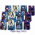 thumbnail image 3 of Coraline Goodie Bags Party Favor Candy Decorations Treat Supplies Birthday, 3 of 5