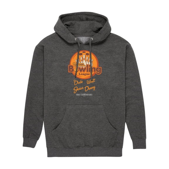 The Big Lebowski - Southern California Bowling League - Men's Pullover Hooded Fleece Sweatshirt