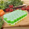 thumbnail image 2 of FLhrweasw Bandeja Hielo en Forma Panal 37 Celdas Con Tapa Caja para Hielo Molde Color Aleatorio, 2 of 9