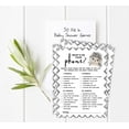 thumbnail image 2 of Inkdotpot 50 Sheets What'sIn Your PhoneBaby Shower GameCards Hedgehog Jungle Animals Activity CardsPartyIdea Baby Shower Party Supply, 2 of 5