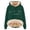 d-Green, variant on Heavyweight Hoodie Oversized Pullover Cozy Drop Shoulder Casual Streetwear Hooded Sweatshirt