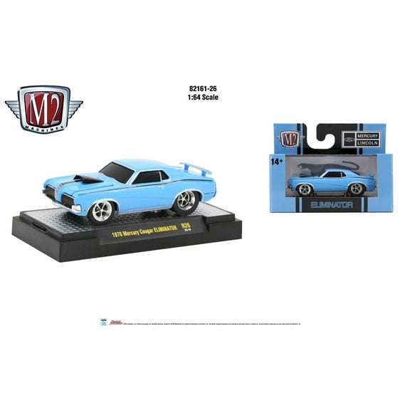 M2 Machines Ground Pounder R26 1970 Mercury Cougar Eliminator
