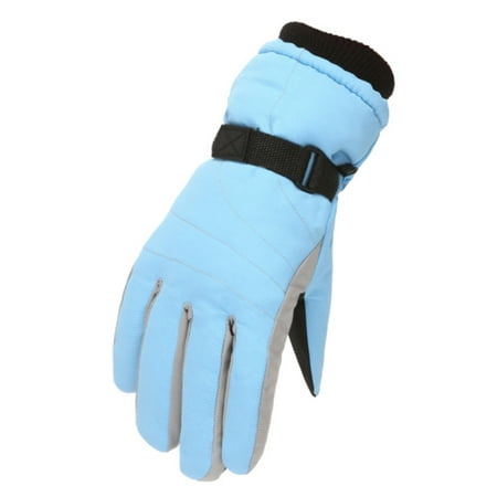 

Relanfenk Baby Gloves Mittens Winter Outdoor Youth Kids Boys Girls Snow Skating Snowboarding Windproof Warm Ski Gloves
