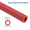 thumbnail image 2 of Uxcell Insulation Foam Tube Lagging Insulation 0.71" x 1.18" Heat Preservation for Antifreeze Insulation Handle Grip Red, 2 of 7