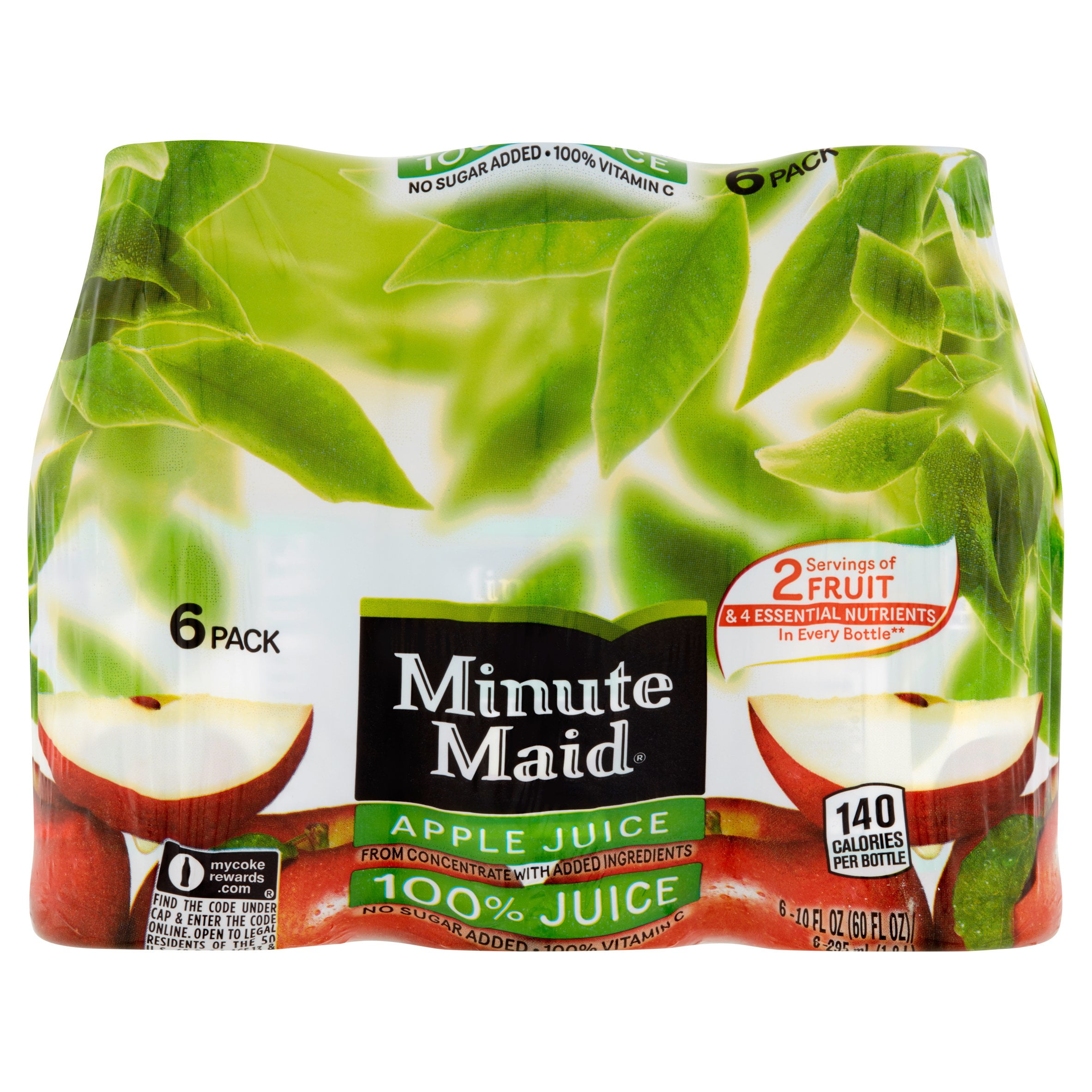 Minute Maid Juices To Go 100% Apple Juice, 6pk by The Coca-Cola Company