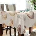 thumbnail image 5 of Yayeee Tablecloths 54" x 72" Rectangle Wrinkle Resistant Party Table Cover, Watercolor Seashells, 5 of 8