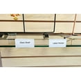 thumbnail image 5 of 2” L x 7/8" H Plastic Label Sign Holder Clip for Glass Shelf - 50 Pack, 5 of 5