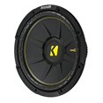 thumbnail image 1 of Kicker 44CWCS124 CompC 12" 600 Watt 4 Ohm Single Voice Coil Car Audio Subwoofer, 1 of 7
