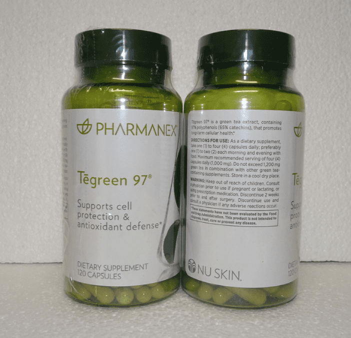 Nu Skin Nuskin Pharmanex Tegreen 97 120 Count Ground Coffee Sealed (Single Bottle)