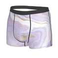 thumbnail image 2 of Wukai Lavender Glitter Foil Stripes Print Men’s Underwear Breathable Boxer Briefs,&nbsp;Moisture Wicking & Breathable-XX-Large, 2 of 7