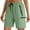 Green, variant on Women's Hiking Cargo Shorts Quick Dry Lightweight Athletic Shorts for Women