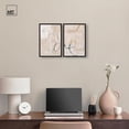thumbnail image 3 of Neutral Serenity Framed High-Gloss Acrylic Glass Wall Art Gold Wall Art Set by Art Remedy, Black Frame, 10 x 15, 3 of 6