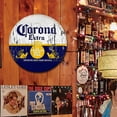 thumbnail image 4 of Placa Metal Vintage Corona Pintura Hierro Redonda Arte Pared Del 30x30cm, 4 of 8