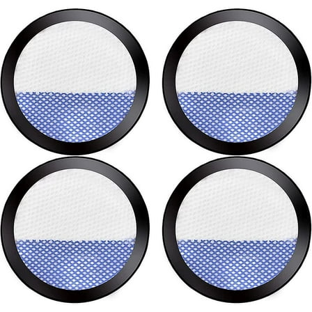 Filter - Replacement Filters Compatible with Vacuum Cleaner Lightweight Cordless Vacuum Filters Pack of 4 Premium Filters.