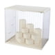 thumbnail image 1 of Organizador de almacenamiento a prueba de polvo, apilable, transparente beige, 1 of 9