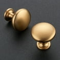 thumbnail image 2 of Ravinte 15 Pack Kitchen Cabinet Knobs Champagne Bronze Zinc Knobs Drawer Pulls Door Dresser Drawer Handles Knobs for Dresser Drawers, 2 of 5