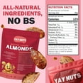 thumbnail image 2 of Yay Nuts Butter Toffee Almonds, Sweet & Crunchy Gourmet Snack, 1 lb Resealable Bag, 2 of 8