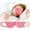 Pink, variant on 2PCS Zero Stress Sleep Mask - Lightweight Breathable Blackout Eye Mask for Sleeping, Suitable for Men and Women Soft and Comfortable Black Eye mask for Travel Game Parties