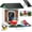 Green, variant on Smart Bird Feeder with Camera Solar Powered 2K HD Bird Camera Feeder with AI Bird Identification Outdoor Camera Bird Feeder Birdhouse with Camera 64G TF Card for Bird Lover