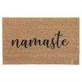 thumbnail image 1 of Coir Door Mat (Namaste), 1 of 2