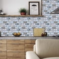 thumbnail image 3 of DEWOO 10 Sheets Peel and Stick Tile Backsplash for Kitchen Wall Tile, Self Adhesive Brick Backsplash Subway Tiles Backsplash, Stick on Tiles Kitchen Backsplash(Retro Blue,10.6"x10"), 3 of 10