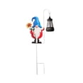 thumbnail image 2 of Solar Garden Gnome Stake, Outdoor Decorative LED Yard Light with Automatic Illumination, Weather Resistant Lawn Ornament for Garden Pathway Patio Courtyard Landscape Decor, 2 of 7