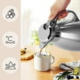 thumbnail image 6 of Eolstice Stainless Steel Thermal Carafe with Secure Lid, Heat Retention Beverage Container for Coffee Tea, Insulated Server for Office Meeting Home Entertaining, 6 of 6