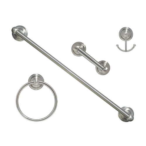 Winston Porter Fan 4 Piece Bathroom Hardware Set