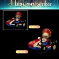 thumbnail image 4 of LED Light Kit for Lego-72037 Mario-Kart Set,Compatible with Lego 72037 Building Blocks Model(Not Include Blocks Set), 4 of 6