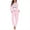 Rainbow Cat, variant on FOR U DESIGNS Rainbow Cat Pajamas Sets for Women Long Sleeve Pants and Tops Pink Set 2 Piece Size XS Small Lightweight Pjs for Women Set with Pockets Women Sleepwear Set Fall