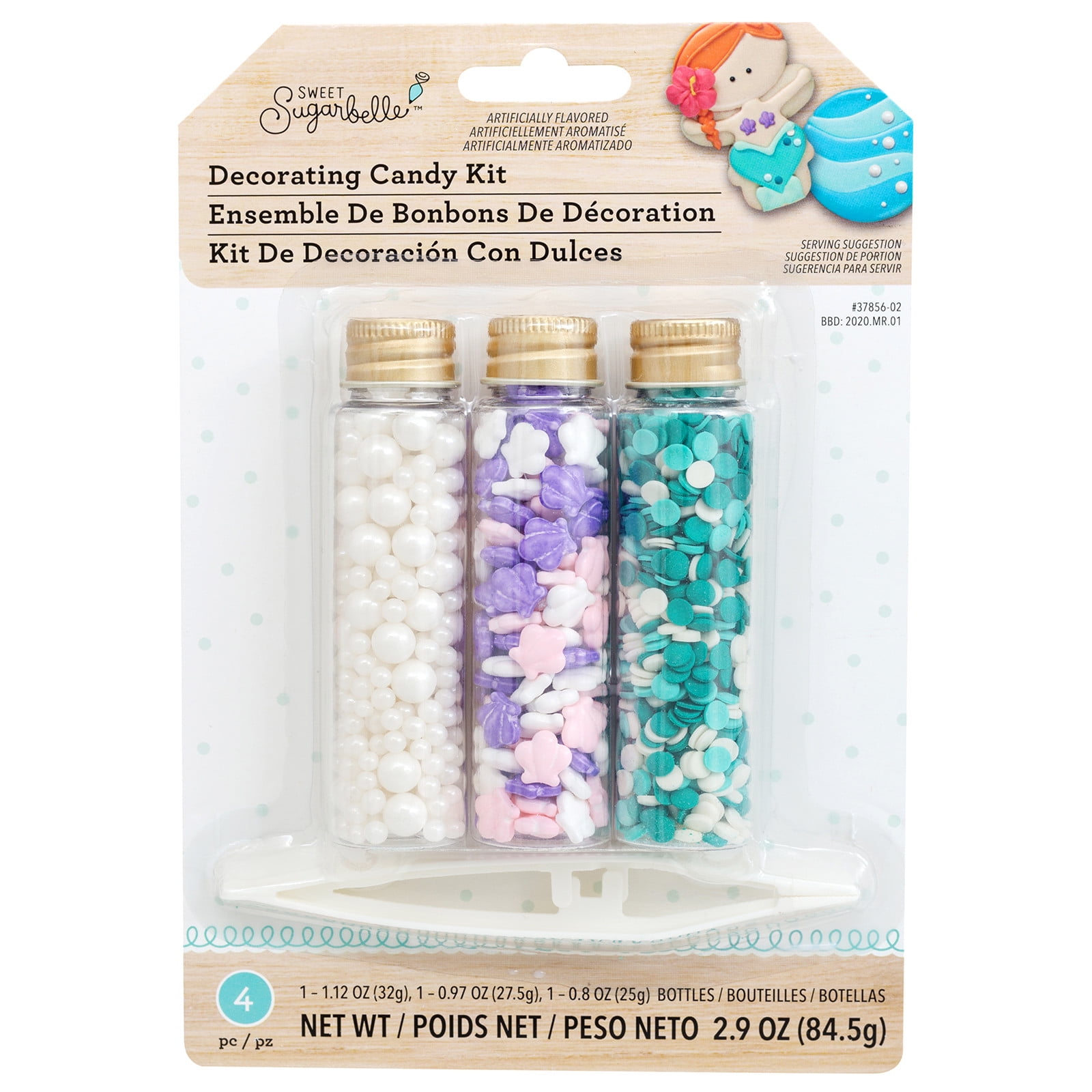 AC Sweet Sugarbelle Mermaid Candy Kit, 4pc - Walmart.com