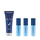 thumbnail image 2 of Nautica Blue, Voyage y Pure Blue Set de regalo de 4 piezas, notas de albahaca, jazmín y madera de cedro, fragancia masculina, de larga duración, fragancia diaria, 2 of 4
