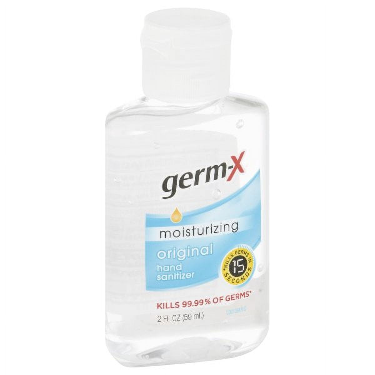 GERM-X Original Hand Sanitizer, 2-Oz Flip-Cap Bottle - Pack of 12 Bottles
