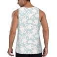 thumbnail image 3 of Easygdp Rabbit And Star Men's Tank Top, Sleeveless Muscle T Shirts, Breathable, Quick-Dry, Loose for Gym, Running, Fitness - XX-Large, 3 of 9