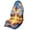 Yellow Sunset Palm Tree, variant on Uorisanigo Yellow Hibiscus Car Seat Towel Cover, Universal Palm Tree Front Seat Protector Fit for Vehicles, Cars, Suvs, Vans, Sedans, Fashion Auto Interior for Gym Workout